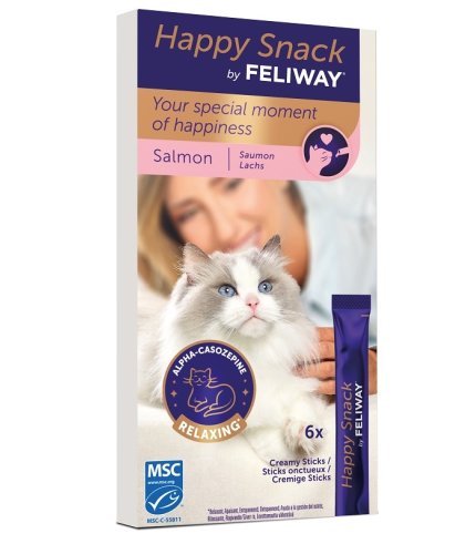 FELIWAY HAPPY SNACKS SALMON 6