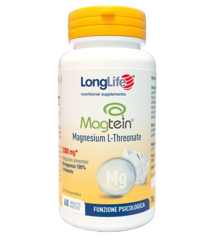 LONGLIFE MAGTEIN MAGNESIO L-THREONATO 60 TAVOLETTE RIVESTITE