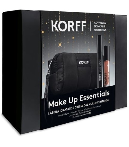 COFANETTO MAKE UP ESSENTIALS ICONIC VOLUME MASCARA + COMFORTLIP GLOSS 01