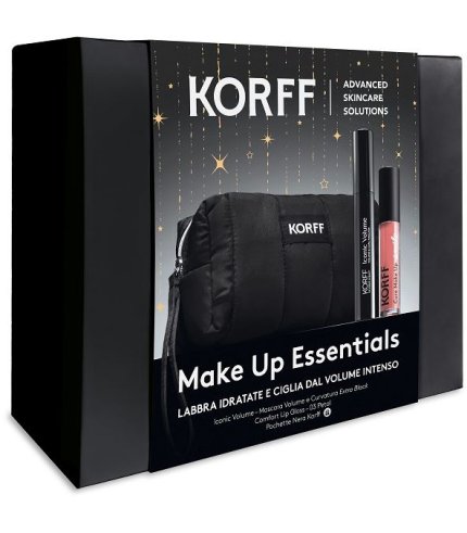 COFANETTO MAKE UP ESSENTIALS ICONIC VOLUME MASCARA + COMFORTLIP GLOSS 02