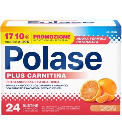POLASE PLUS CARNITINA PROMO 24 BUSTINE GRANULATO EFFERVESCENTE DA 6,8 G