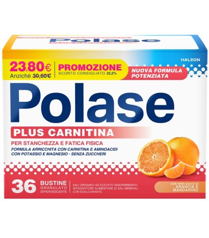 POLASE PLUS CARNITINA PROMO 36 BUSTINE GRANULATO EFFERVESCENTE DA 6,8 G