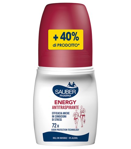 SAUBER DEO 72H ENERGY ANTITRASPIRANTE ROLL ON 70 ML