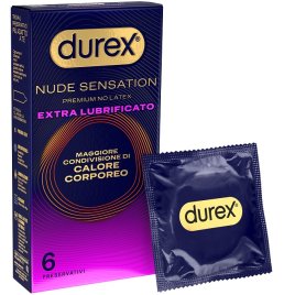 DUREX NUDE SENS REG EX LUBR6PZ