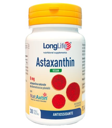 LONGLIFE ASTAXANTHIN VEGAN 8MG