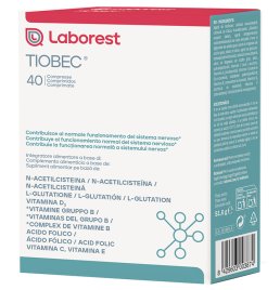 TIOBEC 40 COMPRESSE NUOVA FORMULAZIONE SENZA GLUTINE SENZA LATTOSIO