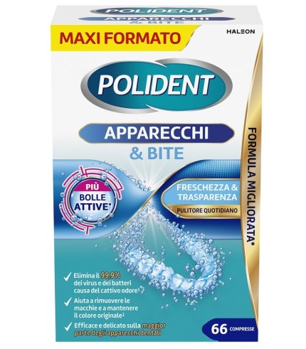 POLIDENT APPARECCHI BITE 66CPR
