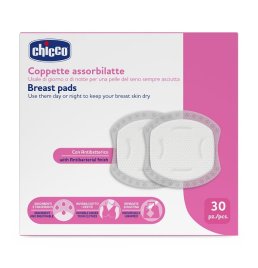 CHICCO COPPETTE ASSORBILATTE 30 PEZZI 2026