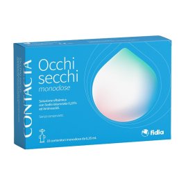 CONTACTA OCCHI SECCHI MONODOSE 15 CONTENITORI MONODOSE DA 0,35 ML