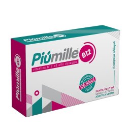 PIUMILLE B12 15 COMPRESSE SUBLINGUALI 0,080 G SENZA GLUTINESENZA LATTOSIO CON EDULCORANTE PIUMILLE B12 15 COMPRESSE SUBLINGUALI 0,080 G SENZA GLUTINESENZA LATTOSIO CON EDULCORANTE