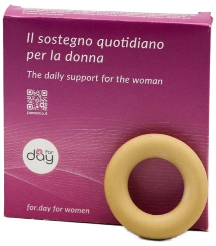 PESSARIO IN GOMMA SENZA PIGMENTO PER LA CONTENZIONE DEL PROLASSO UTERINO DIAMETRO 80 MM