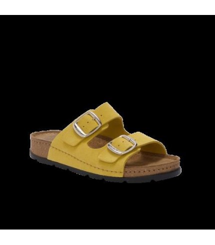 BORA 2 BUCKLES LEASUE W LIGHT YELLOW 36
