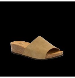 VEGAS MULE LEASUE W DARK BEIGE 36