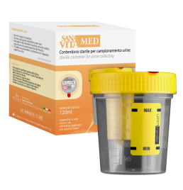 SANAVITA MED CONTENITORE URINE VACUUM 120 ML SANAVITA MED CONTENITORE URINE VACUUM 120 ML