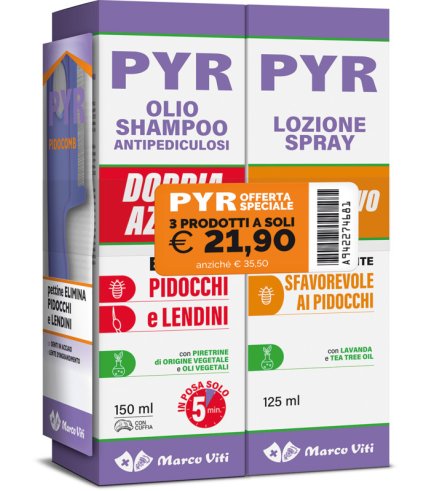 PYR ABB OLIO SH+SPRAY PREV+PET