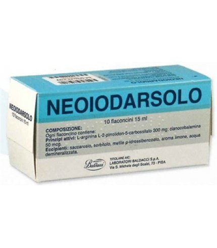 NEOIODARSOLO*orale soluz 10 flaconcini 15 ml