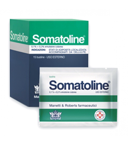 SOMATOLINE*emuls derm 15 bust 0,1% + 0,3%