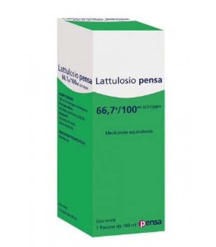 LATTULOSIO (PENSA PHARMA)*sciroppo 180 ml 66,7 g/100 ml flacone