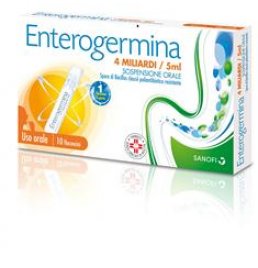 ENTEROGERMINA*orale sosp 10 flaconcini 4 mld 5 ml