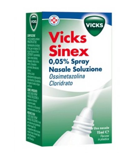 VICKS SINEX*spray nasale 15 ml 0,05%