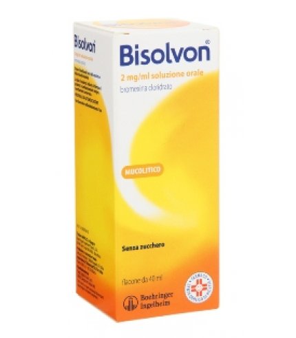 BISOLVON*orale soluz 40 ml 2 mg/ml