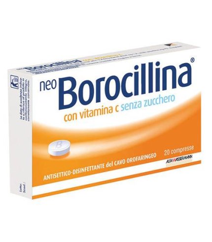NEOBOROCILLINA C*20 pastiglie 1,2 mg + 70 mg senza zucchero