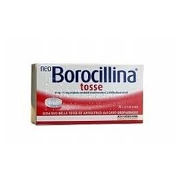 NEOBOROCILLINA TOSSE*20 pastiglie 10 mg + 1,2 mg