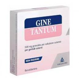 GINETANTUM*10 bust polv vag 500 mg