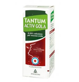 TANTUM VERDE GOLA*spray mucosa orale 15 ml 250 mg/100 ml