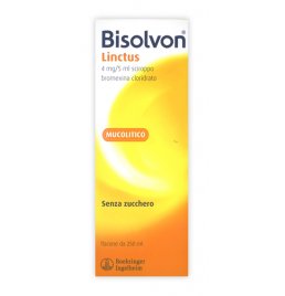 BISOLVON*linctus scir 250 ml 4 mg/5 ml aroma cioccolato ciliegia