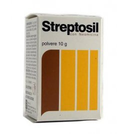 STREPTOSIL NEOMICINA*polv u.e. 10 g 99,5% + 0,5%