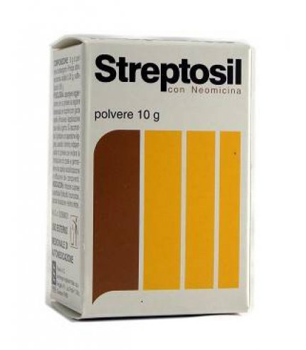 STREPTOSIL NEOMICINA*polv u.e. 10 g 99,5% + 0,5%