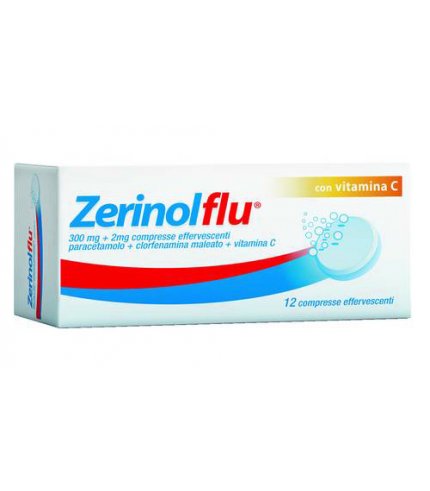 ZERINOLFLU*12 cpr eff 300 mg + 2 mg + 250 mg