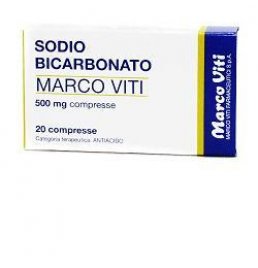 SODIO BICARBONATO (MARCO VITI)*20 cpr 500 mg