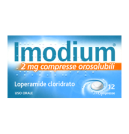 IMODIUM*12 cpr orosolubili 2 mg