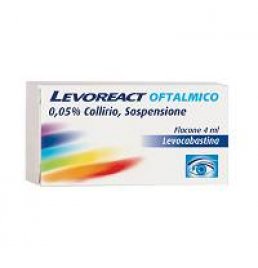 LEVOREACT OFTALMICO*collirio 4 ml 0,5 mg/ml