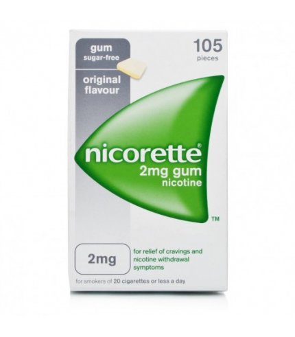 NICORETTE*105 gomme mast 2 mg