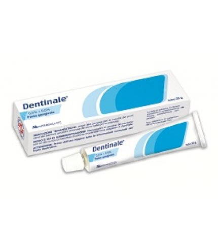 DENTINALE*pasta gengivale 25 g 0,5% + 0,5%