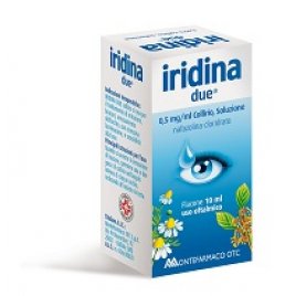 IRIDINA DUE*collirio 10 ml 0,5 mg/ml