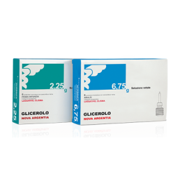 GLICEROLO EG (NOVA ARGENTIA)*AD 6 microclismi 6,75 g con camomilla e malva