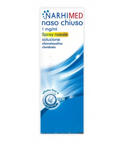 NARHIMED NASO CHIUSO*AD spray nasale 10 ml 1 mg/ml