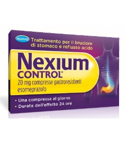 NEXIUM CONTROL*14cpr riv gastrores 20 mg