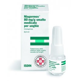 NIOGERMOX*smalto unghie 6,6 ml 80 mg/g