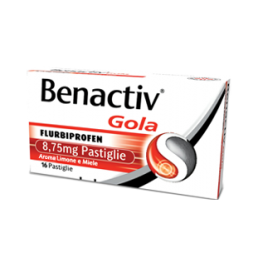 BENACTIV GOLA*16 pastiglie 8,75 mg limone miele