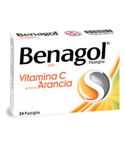 BENAGOL VITAMINA C*24 pastiglie arancia