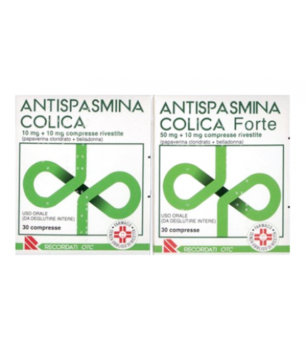 ANTISPASMINA COLICA*FORTE 30 cpr riv 10 mg + 50 mg