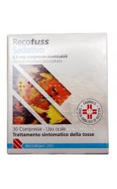 RECOTUSS SEDATIVO*30 cpr mast 6,5 mg