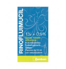 RINOFLUIMUCIL*spray nasale flaconcino 10 ml 1% + 0,5%