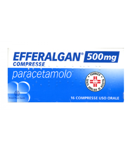 EFFERALGAN*16 cpr 500 mg