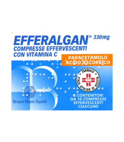 EFFERALGAN*20 cpr eff 330 mg + 200 mg